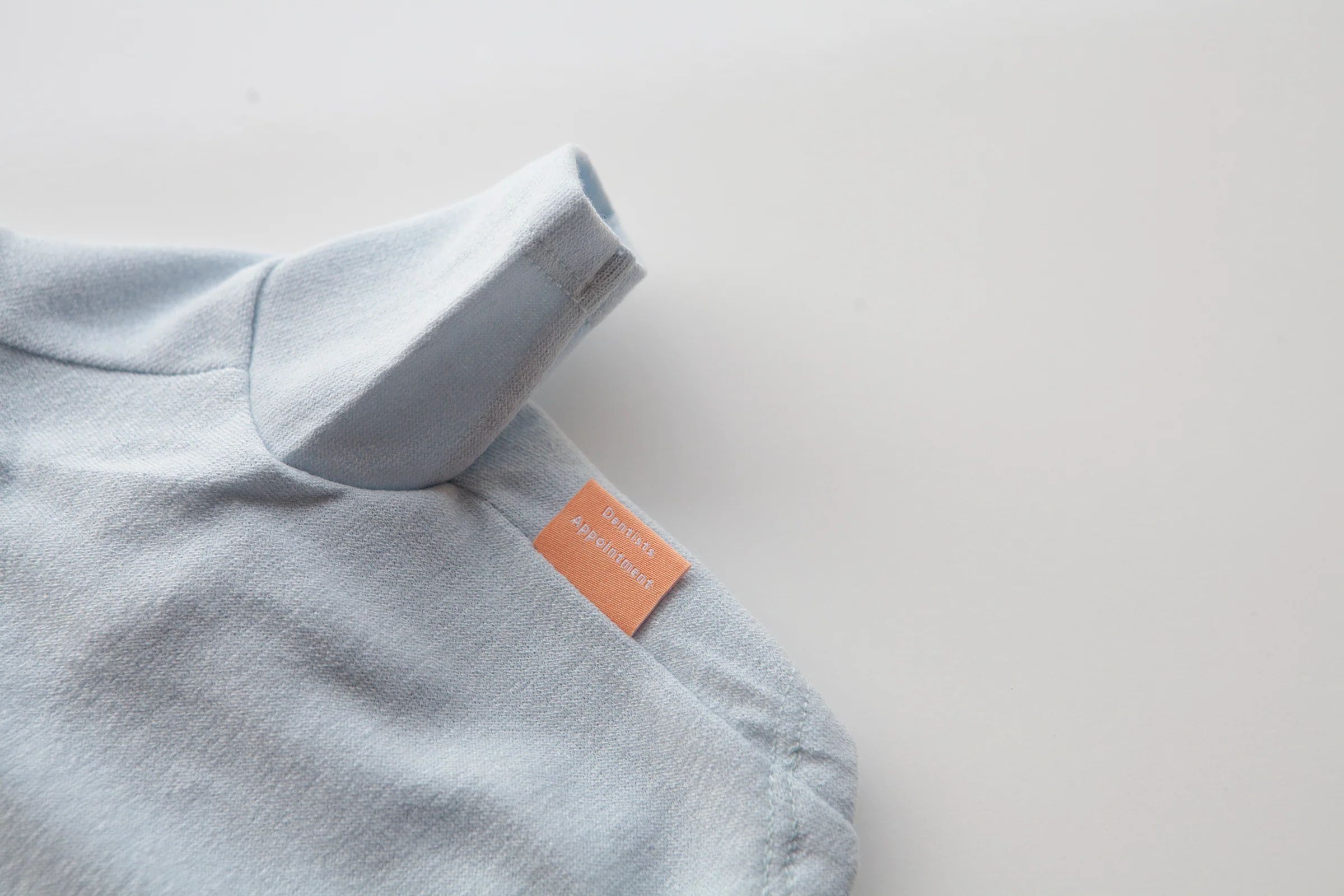 Basic Turtleneck in Light Blue (FINAL SALE) - Image 2