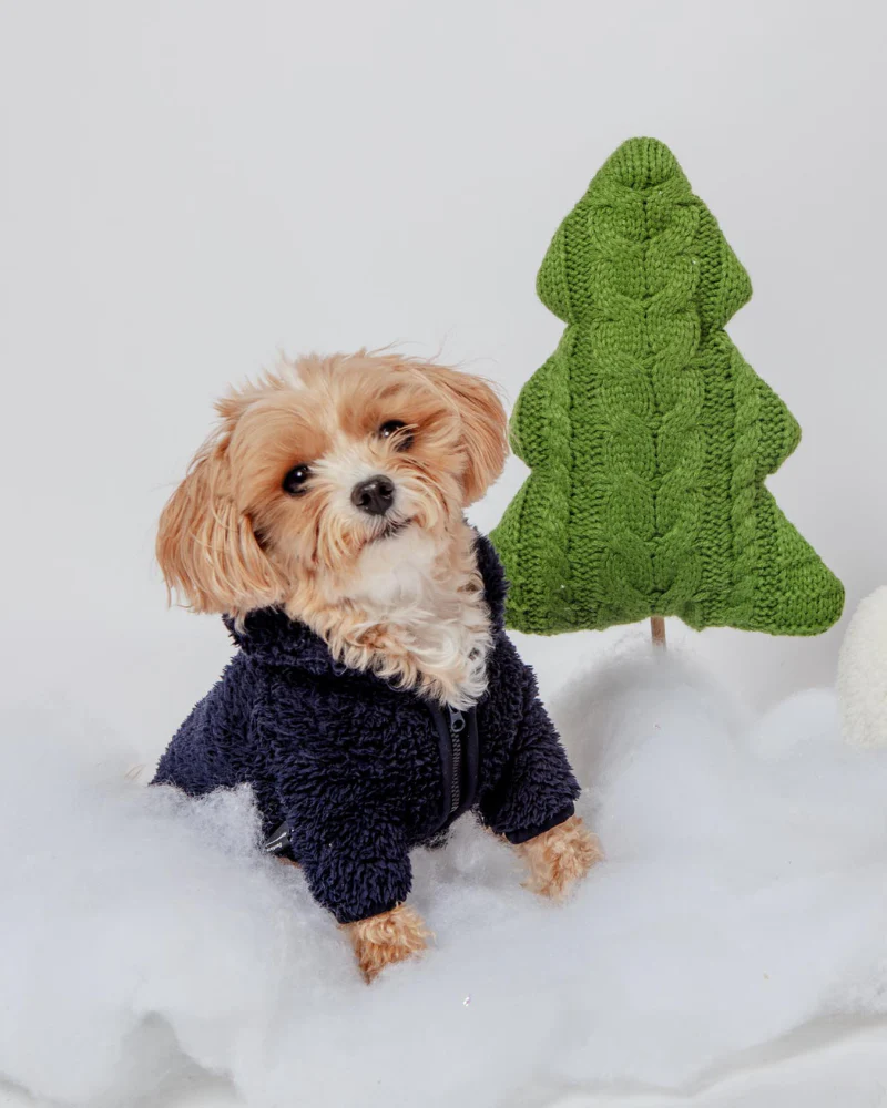 Boa Fleece Onesie in Navy (Dog & Co. Exclusive) - Image 10