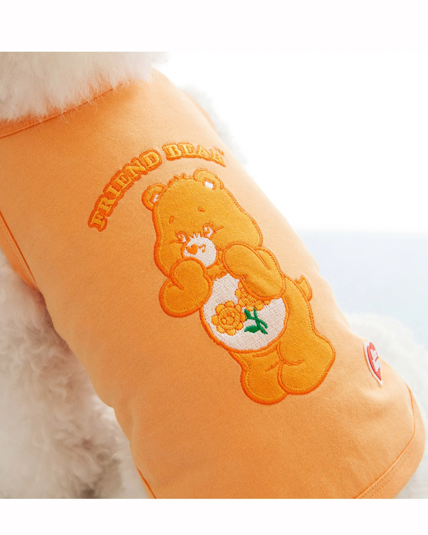 Care Bear Sleeveless Tank Top - Friend Bear in Peach (FINAL SALE) - Image 3