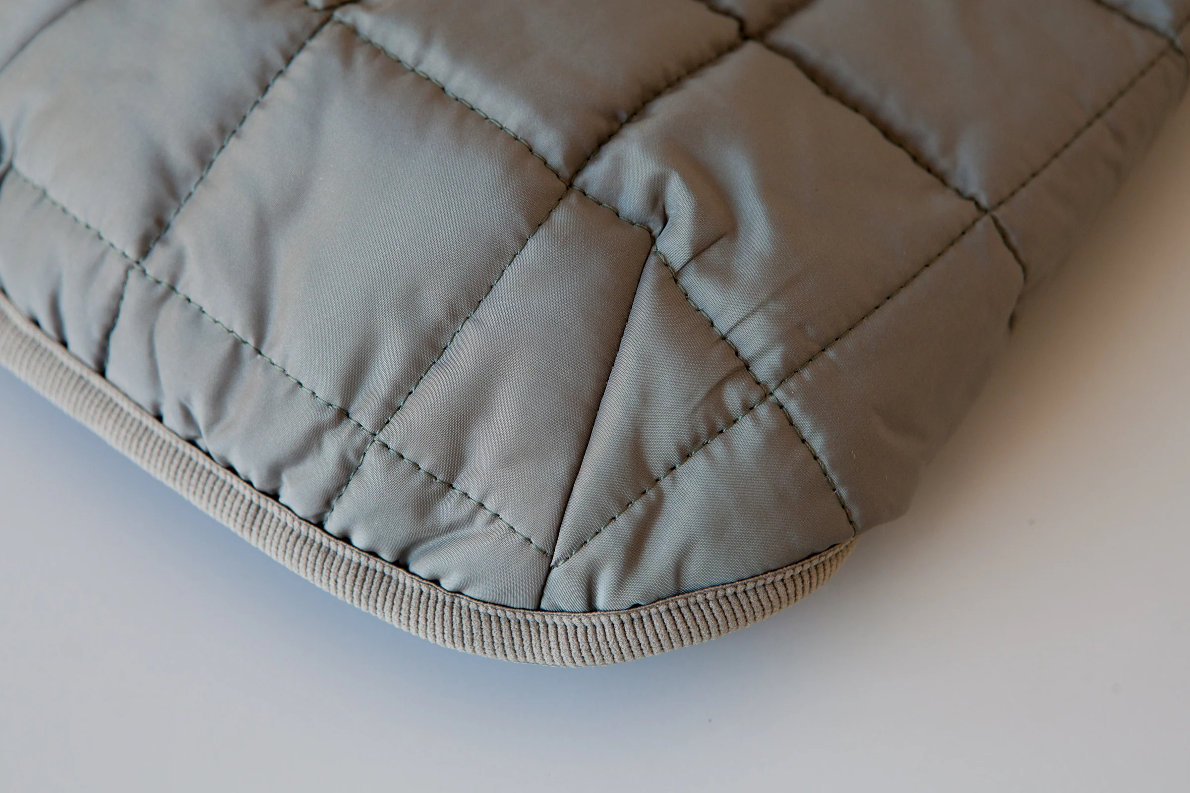 DENTISTS APPOINTMENT | Warm Quilted Vest in Khaki (w/ Harness Hole) - Image 5