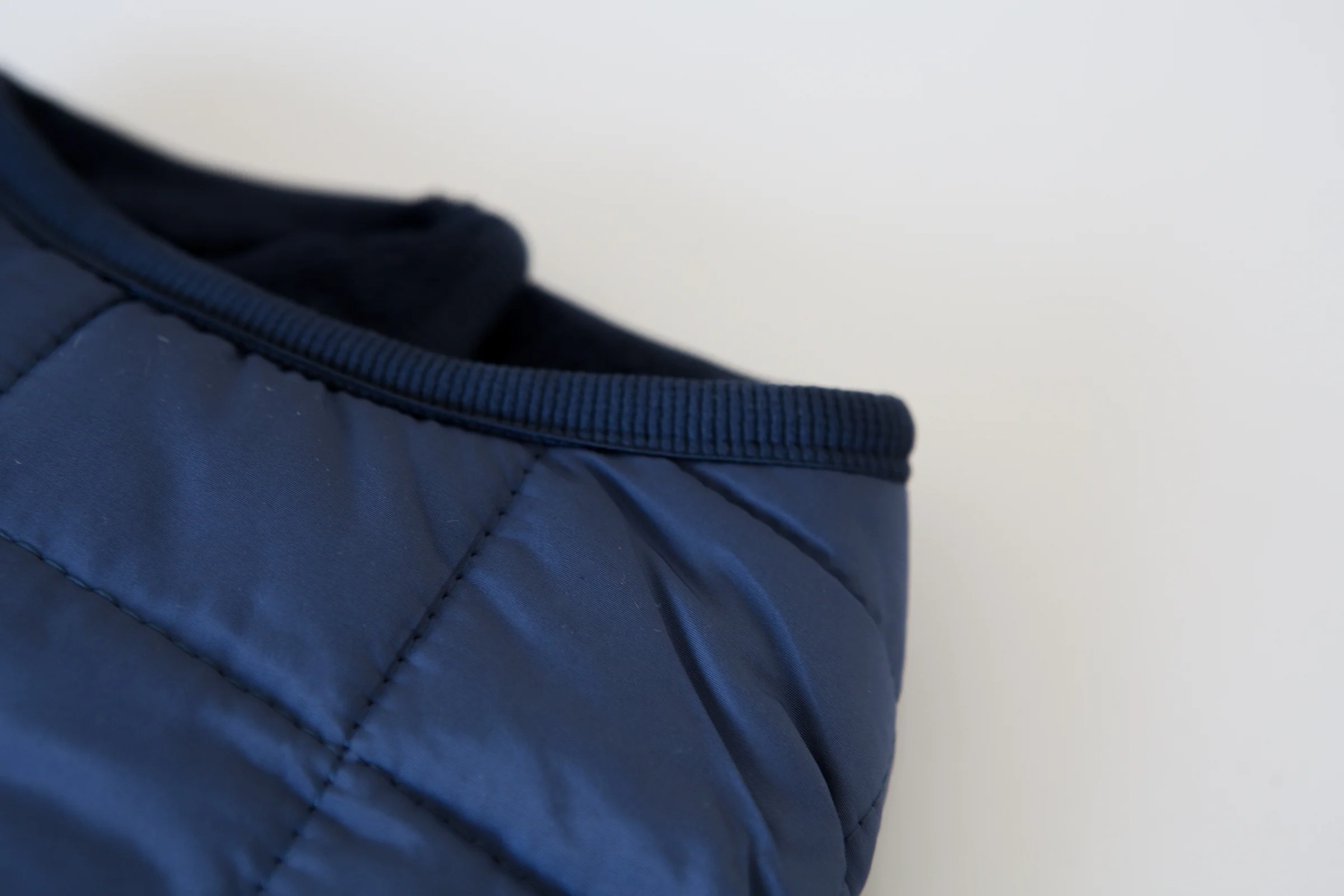 DENTISTS APPOINTMENT | Warm Quilted Vest in Navy (w/ Harness Hole) - Image 7