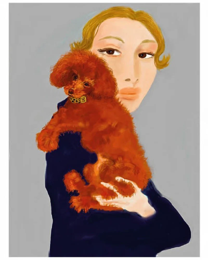 Custom Digial Pet Portrait | Multi-Subject (Framed or Unframed) - Image 4