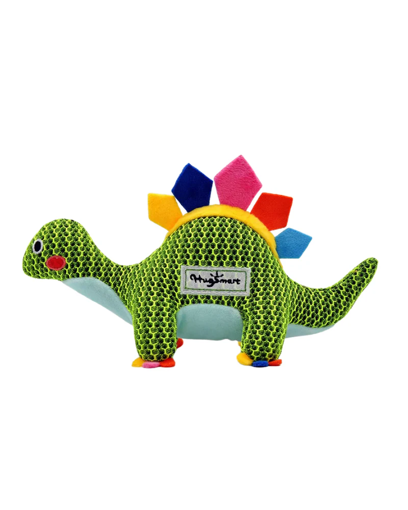 Dinosaur Dude Squeaky Mesh Dog Toy (FINAL SALE) - Image 3