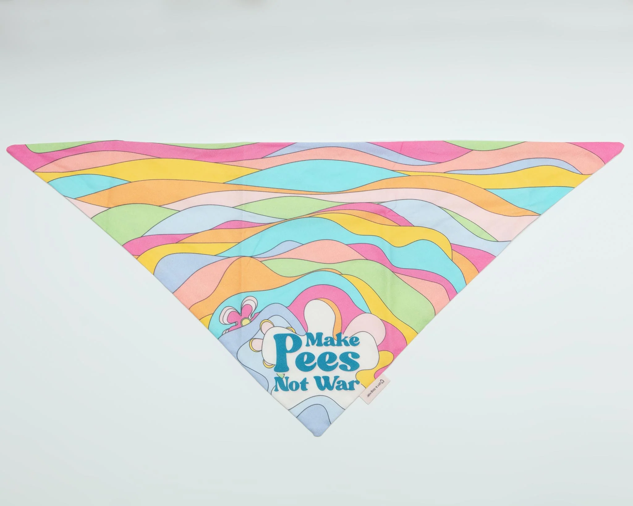 Make Pees Not War Dog Bandana (Made in the USA) (FINAL SALE) - Image 4