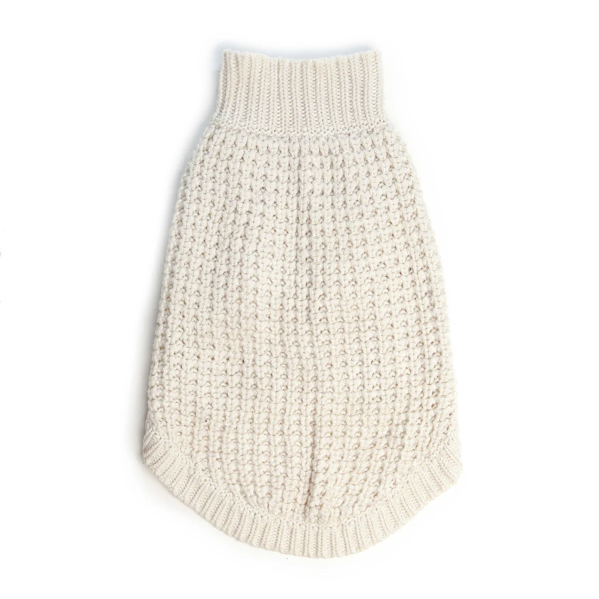 DNY | Chunky Knit Beach Sweater in Shell - Image 2