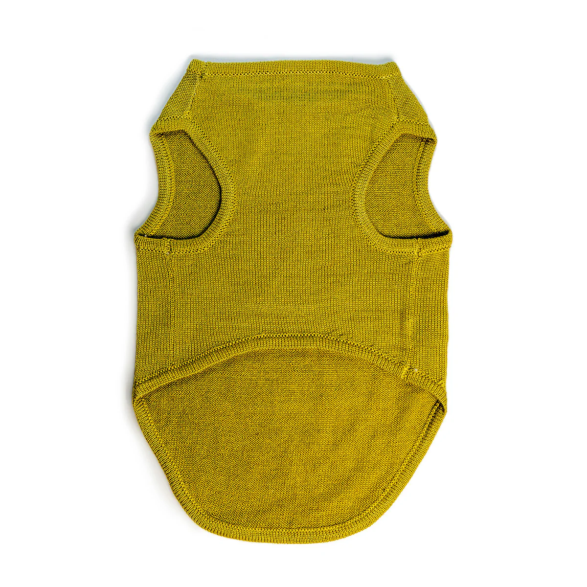 DNY | Sleeveless Knit Tee in Chartreuse Green - Image 2