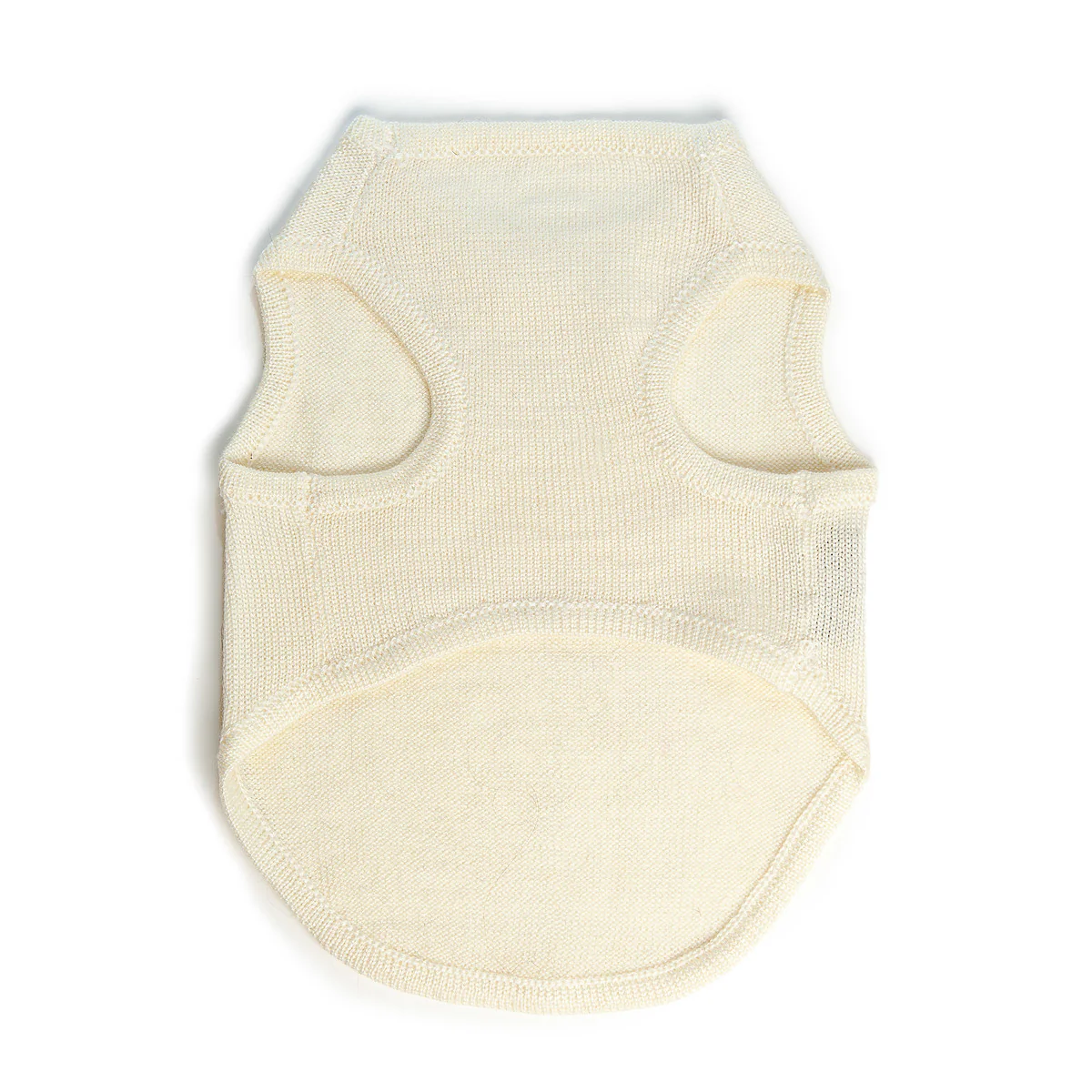 DNY | Sleeveless Knit Tee in Vanilla - Image 2