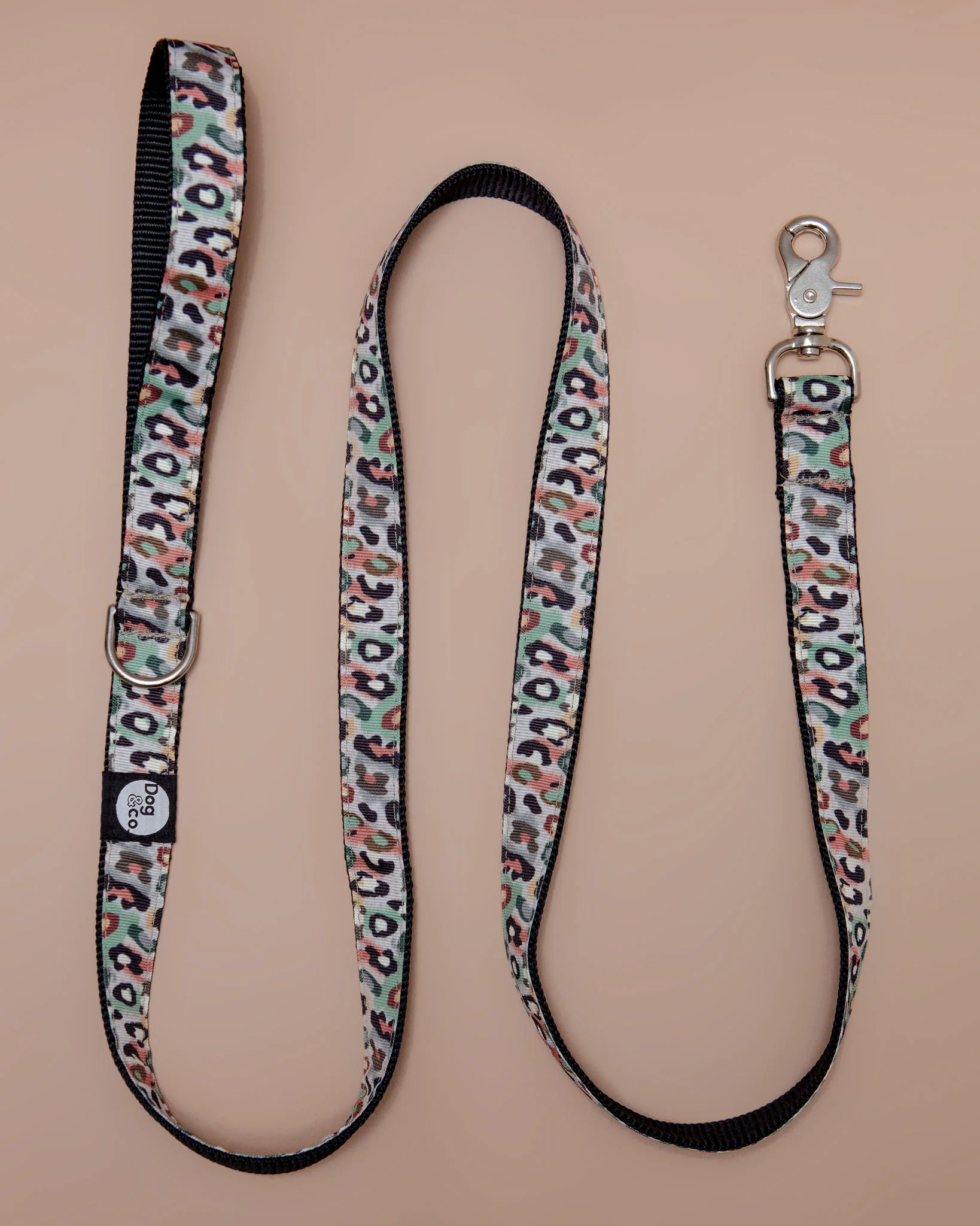 Camo Leopard Dog Leash (Made in NYC) - Image 7