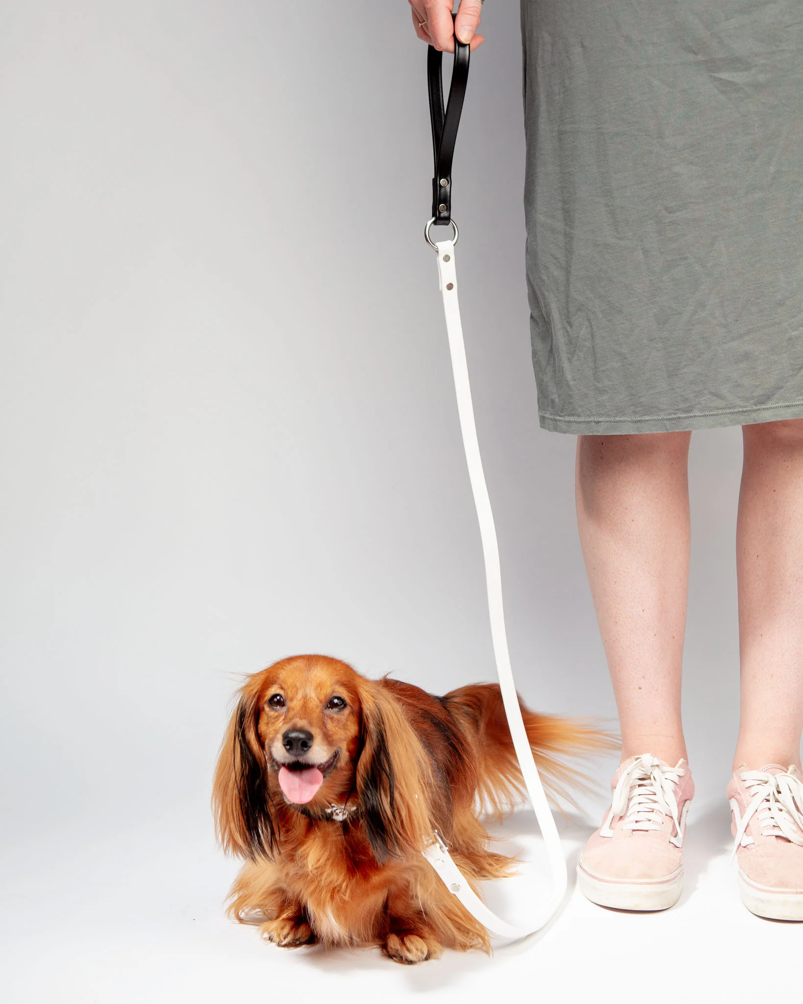 City Leash in Black & White (Made in the USA) << FINAL SALE >> - Image 2