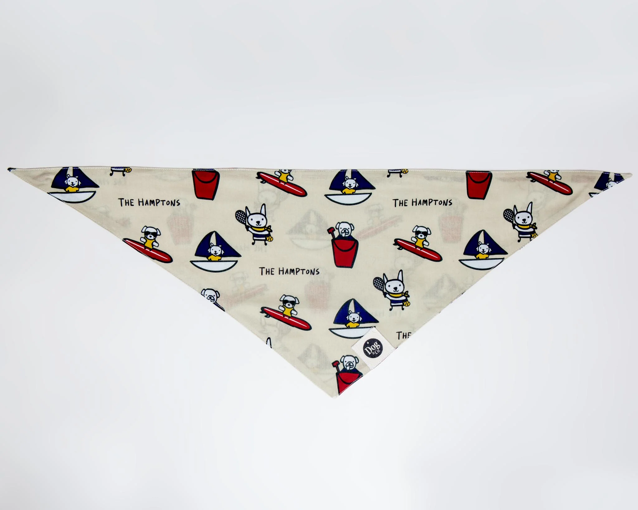 I Heart the Hamptons Dog Bandana (Dog & Co. Exclusive) - Image 4