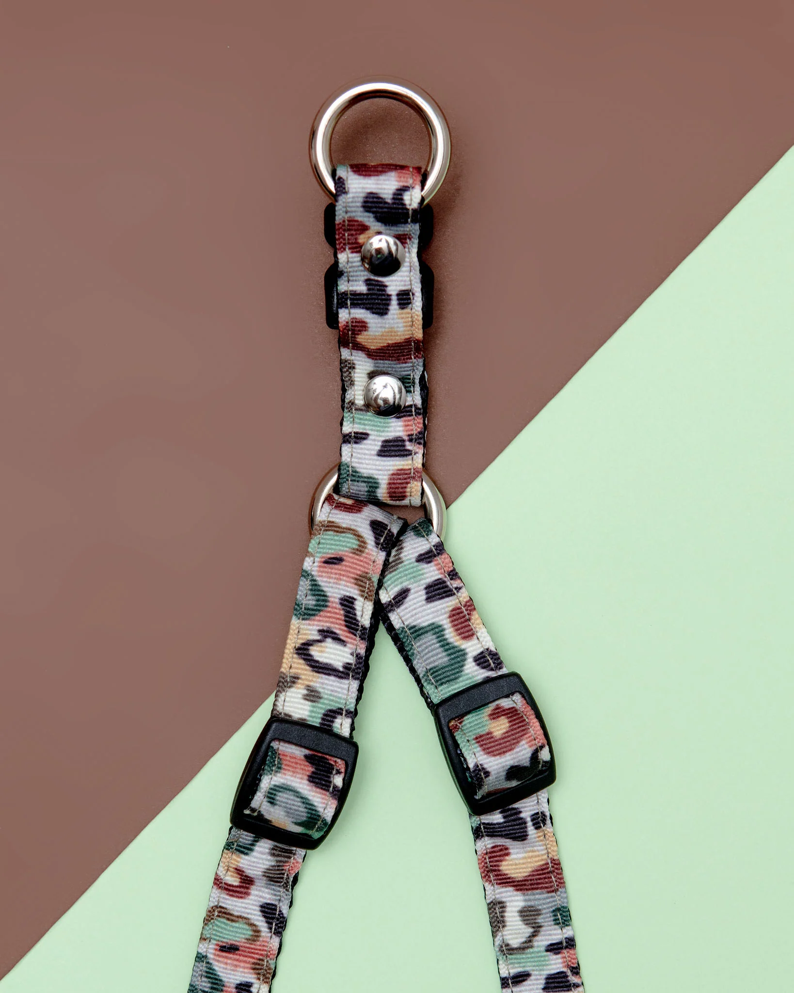 Step-In Dog Harness in Camo Leopard (Made in NYC) - Image 5