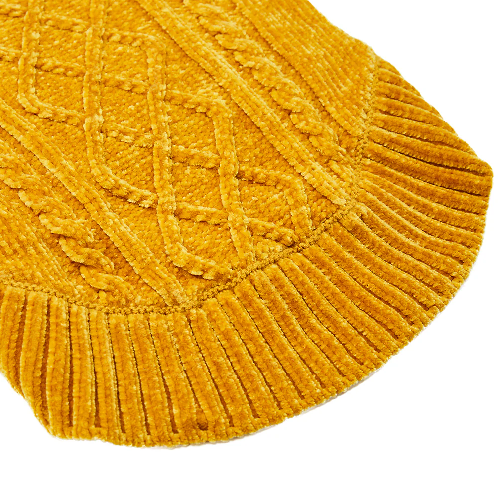 Cozy Chenille Dog Sweater in Mustard (FINAL SALE) - Image 6