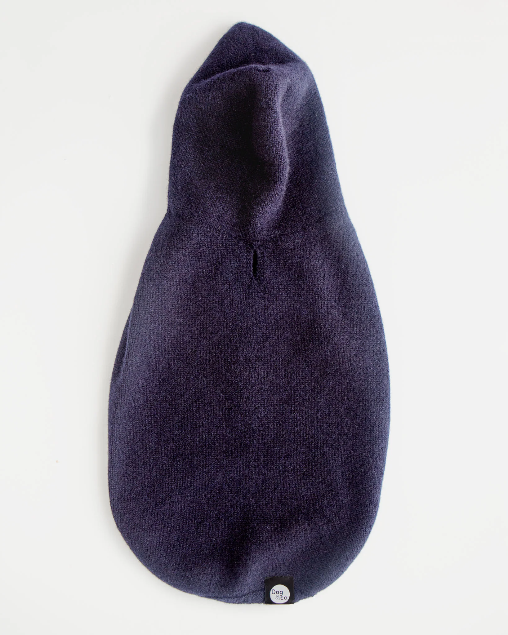 The Marmalady Cashmere Dog Hoodie in Midnight (Made in NYC) (FINAL SALE) - Image 3