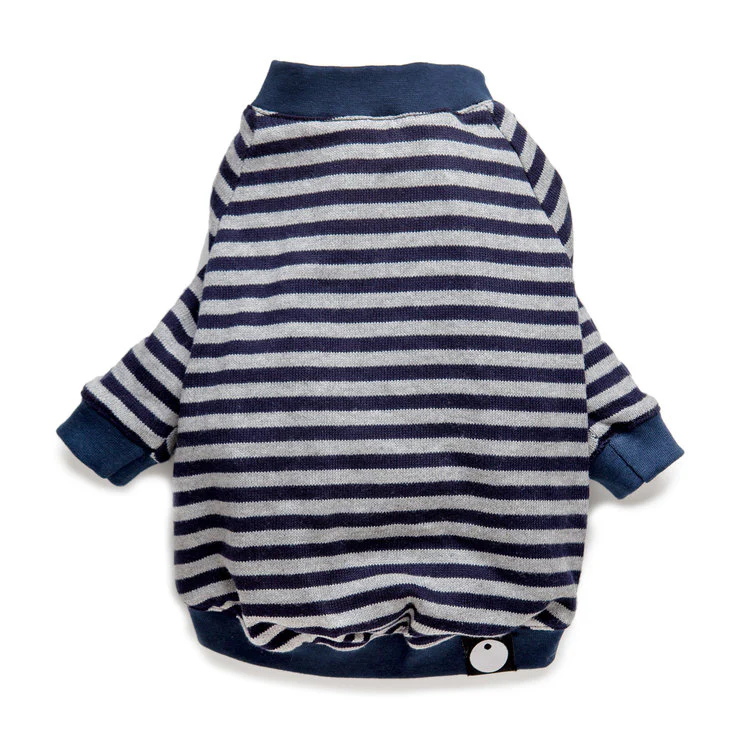 DOG & CO. | Cheeky Stripe Pullover in Grey & Navy (BIG DOG SALE) - Image 2