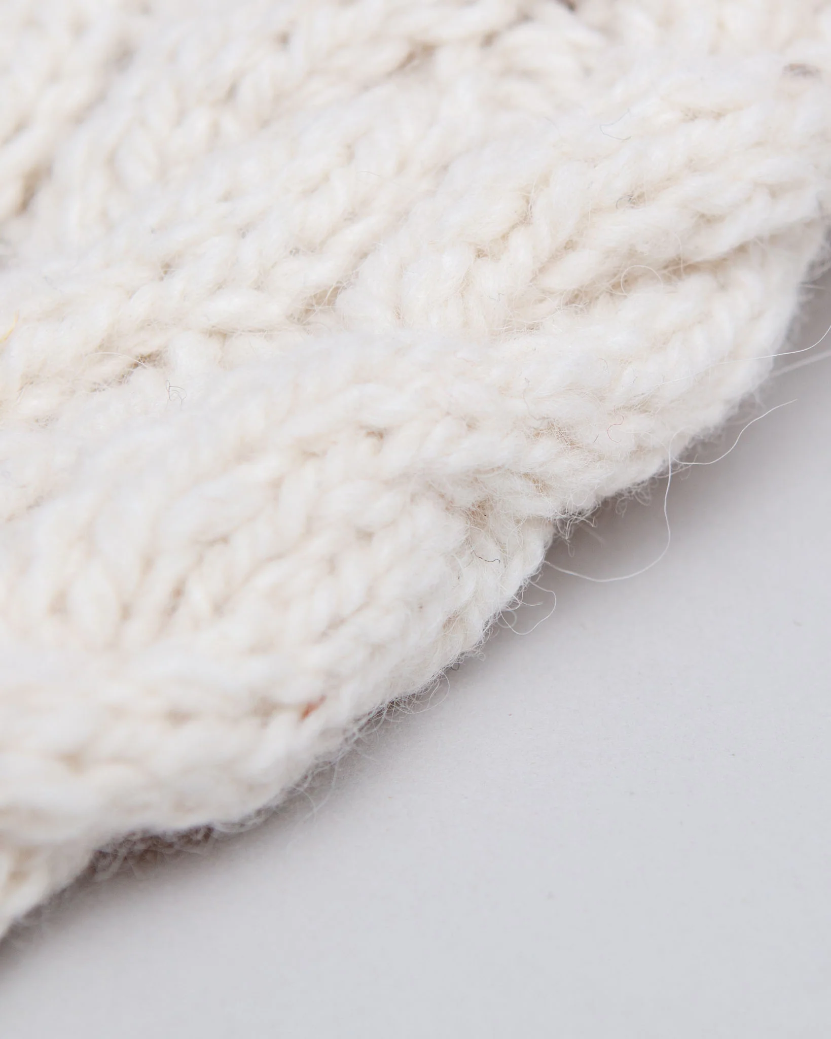 Downtown Roll Neck Dog Sweater in Natural (FINAL SALE) - Image 5