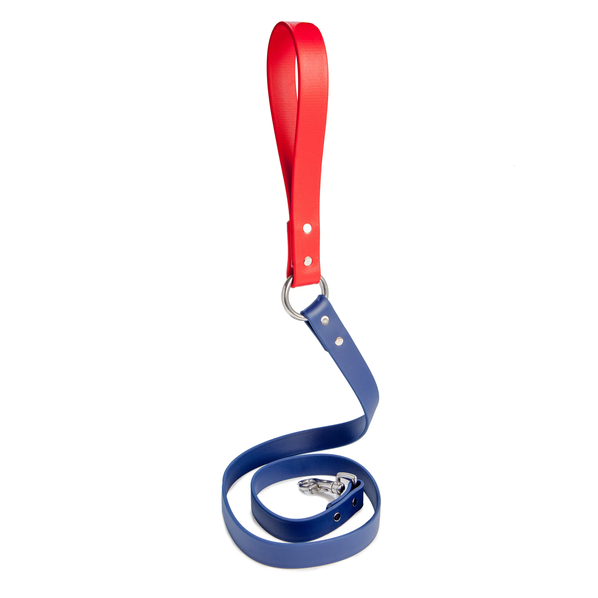 City Leash in Red & Navy - Image 5