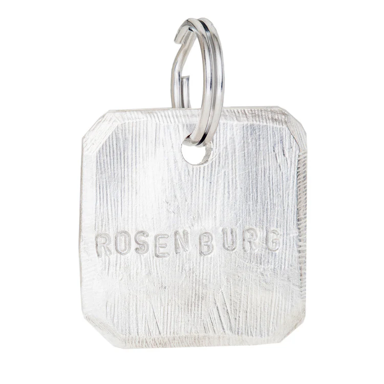 DOG & CO. | Square Dog Tag in Brass (custom) - Image 3