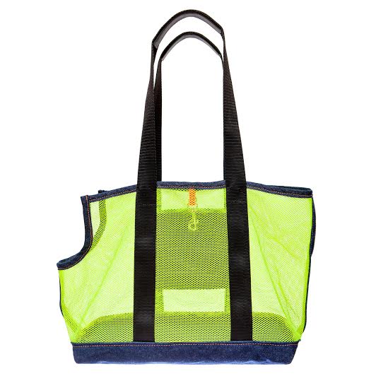Denim & Mesh Cool Carrier Bag - Image 2