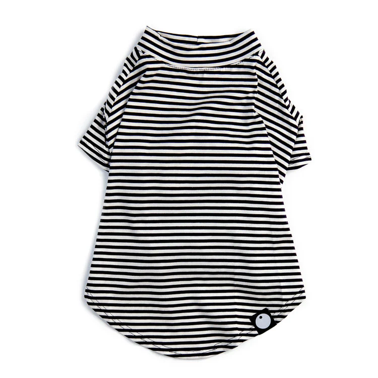 DOG & CO. | Perfect T in Black & White Stripe - Image 2