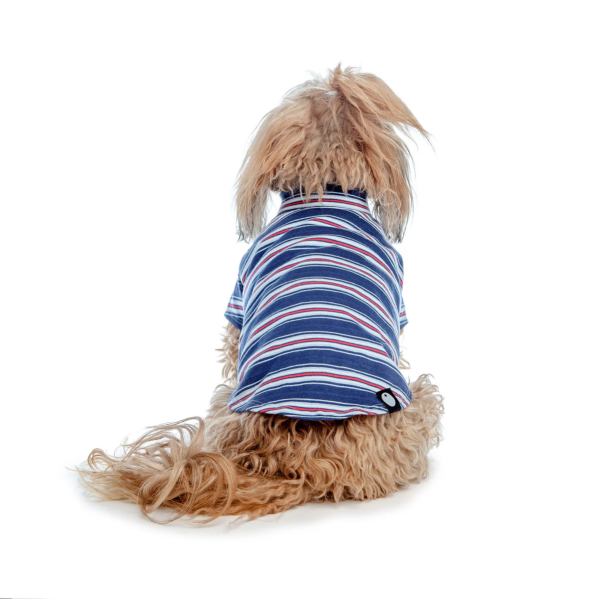 DOG & CO. | Perfect T in Vintage Blue & Red Stripe - Image 5