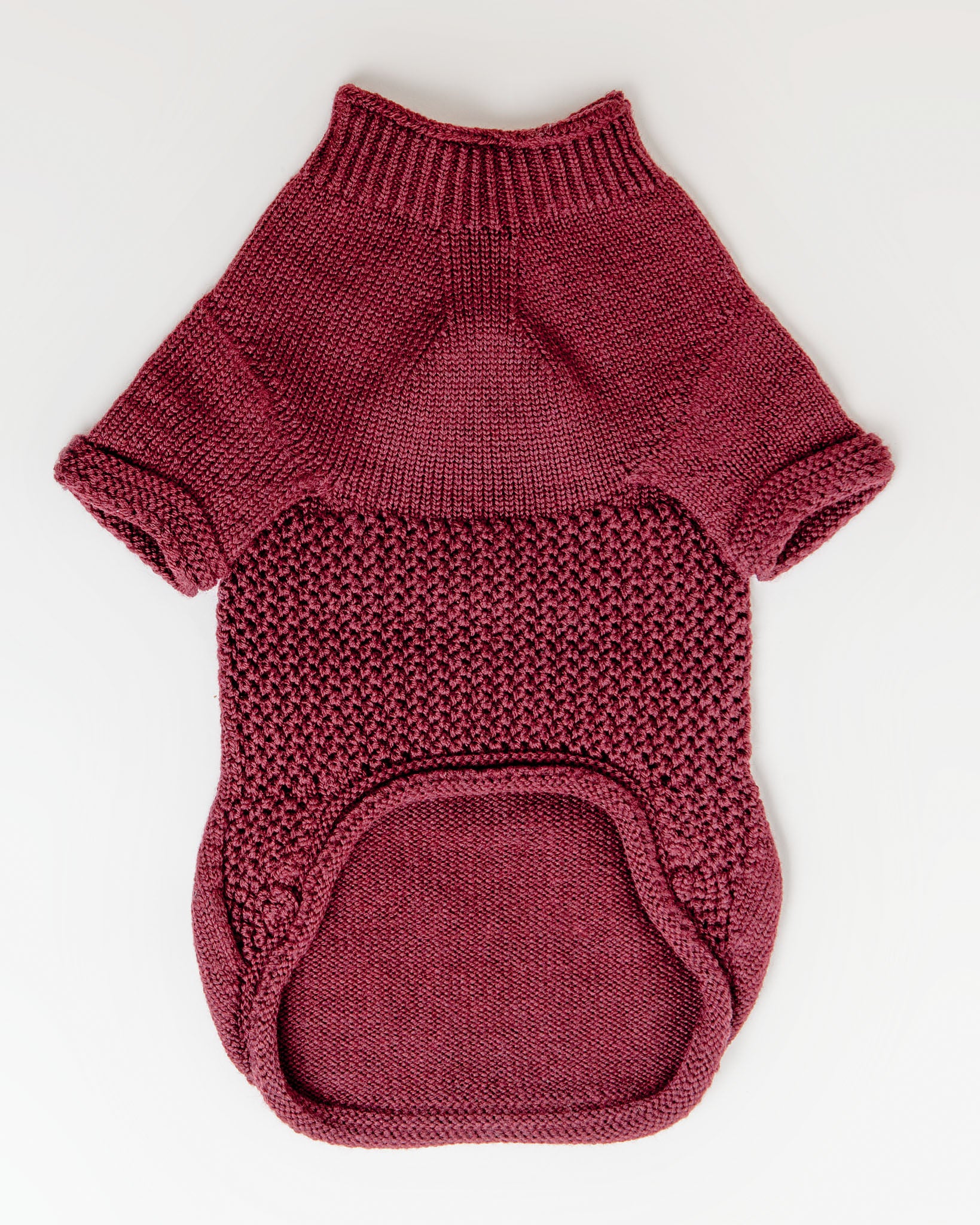 The Mabel Dog Sweater in Wine (FINAL SALE) - Image 2