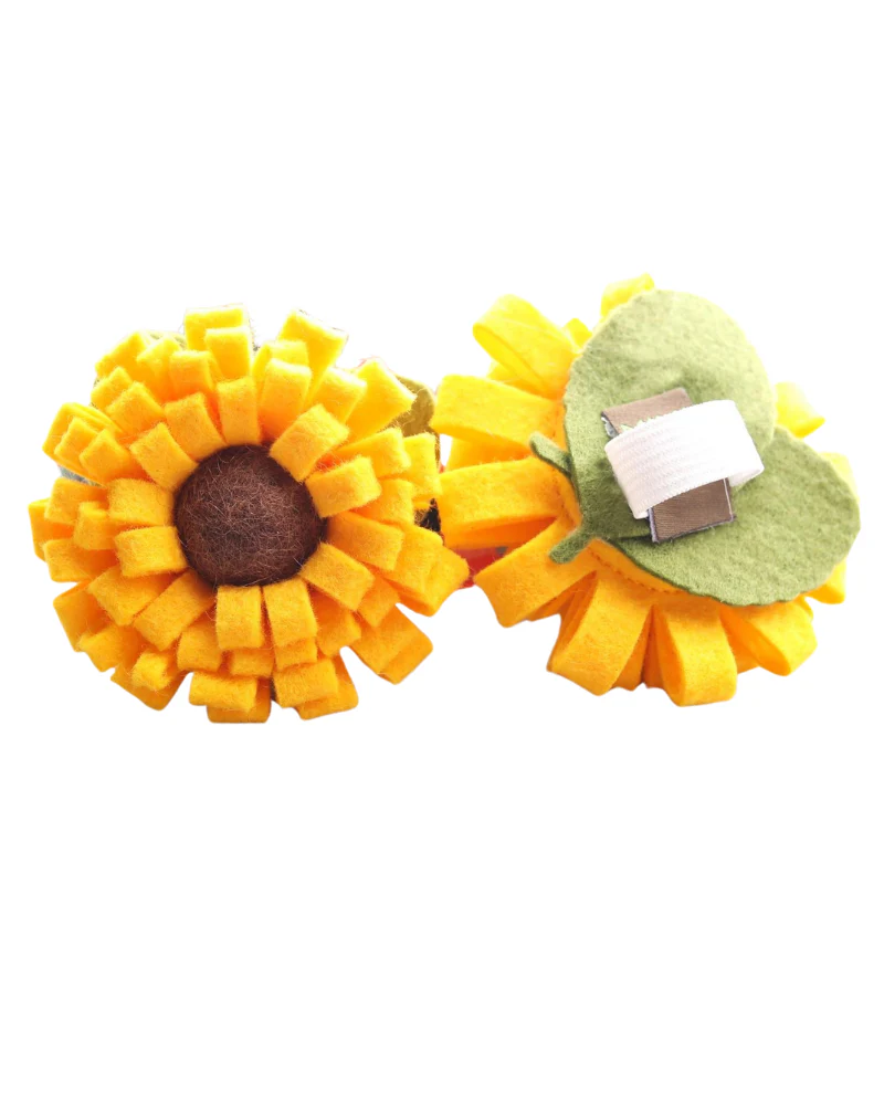 Dog Collar Sunflower (Made in the USA) - Image 3