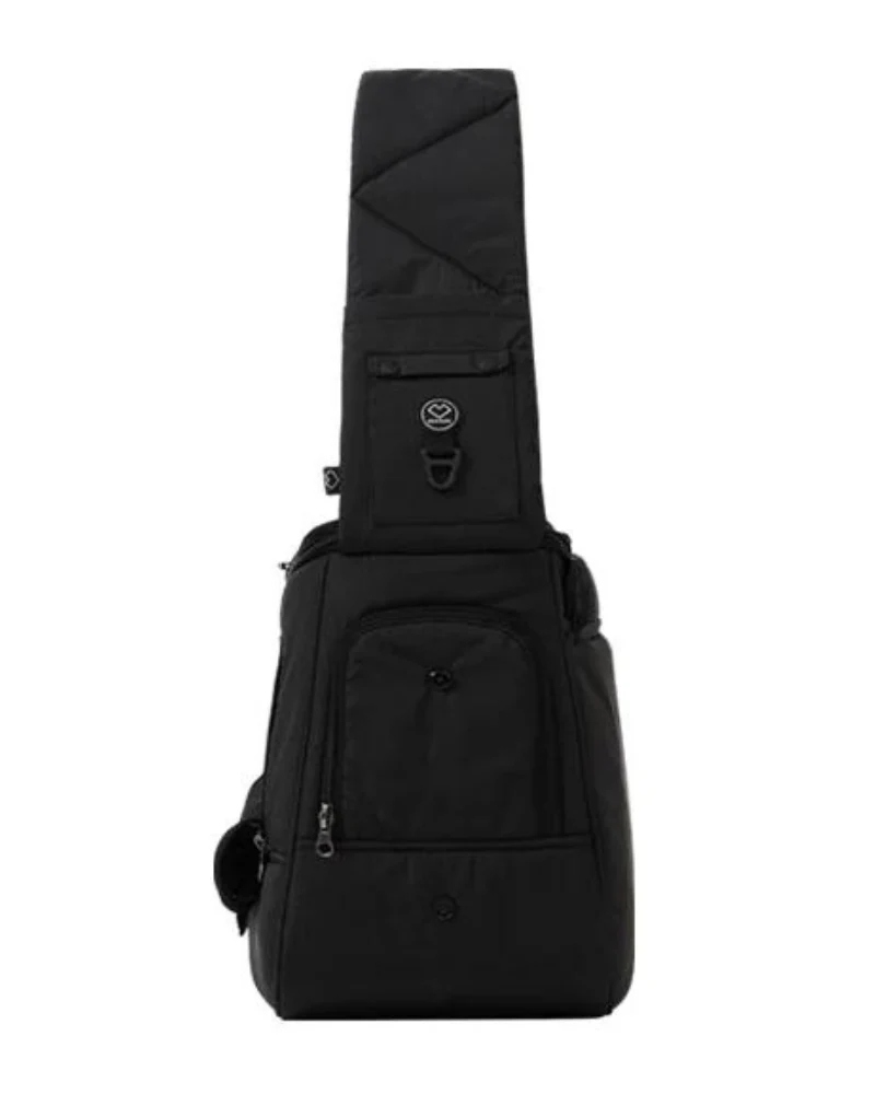 Crossbody Sling Dog Carrier Bag in Black, Beige or Olive (Airline Approved) - Image 11