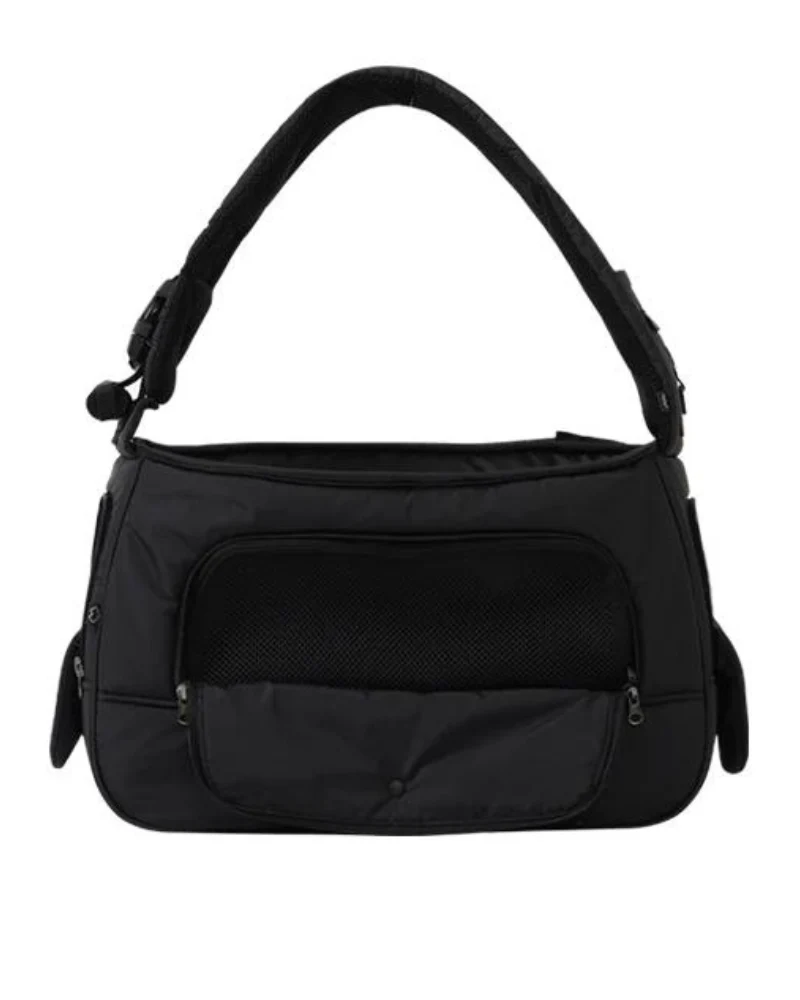 Crossbody Sling Dog Carrier Bag in Black, Beige or Olive (Airline Approved) - Image 9
