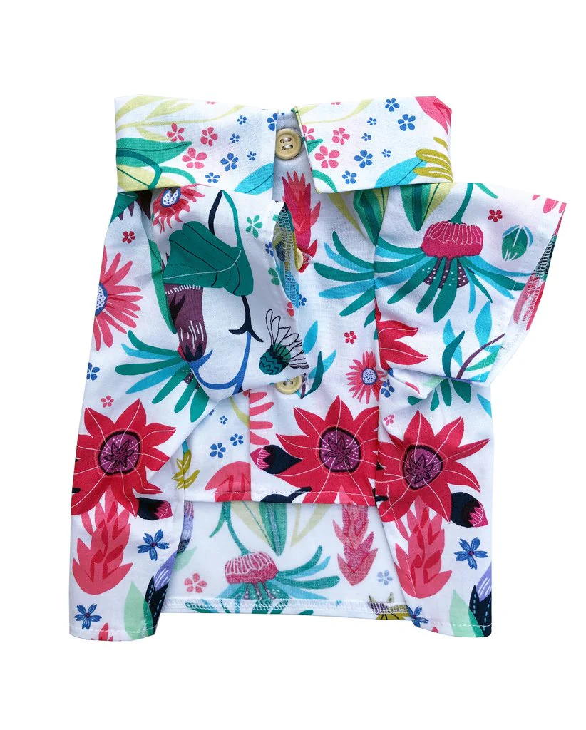 DOG THREADS | Blossom BBQ Shirt