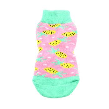 Non-Skid Dog Socks in Pineapple (FINAL SALE) - Image 6