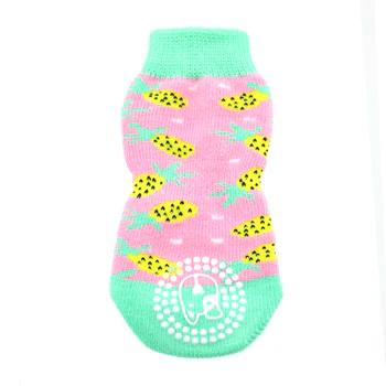 Non-Skid Dog Socks in Pineapple (FINAL SALE) - Image 7