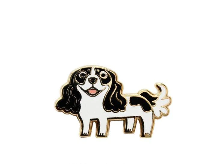 Cavalier Spaniel Enamel Pin (FINAL SALE)