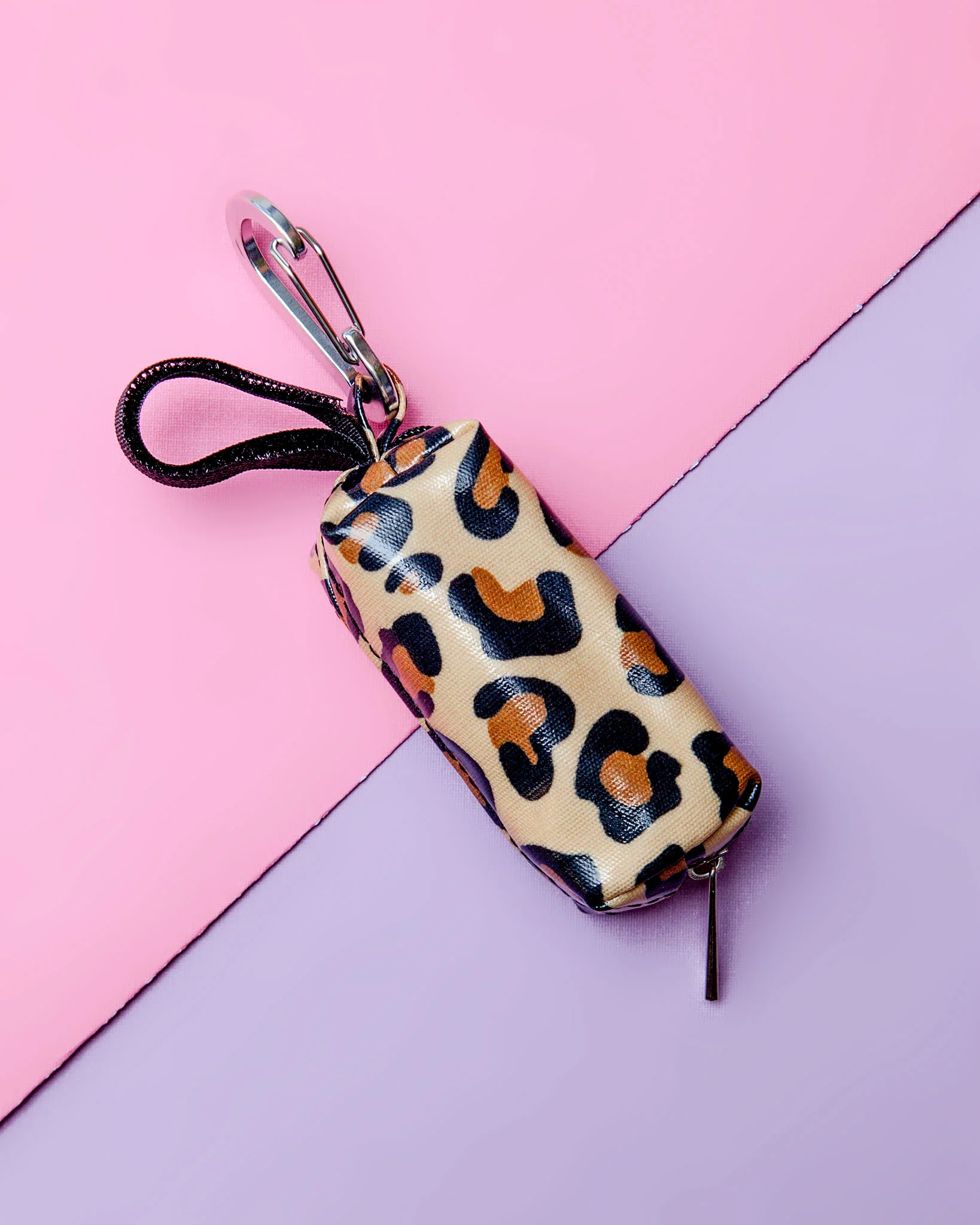 Leopard Print Dog Waste Bag Dispenser