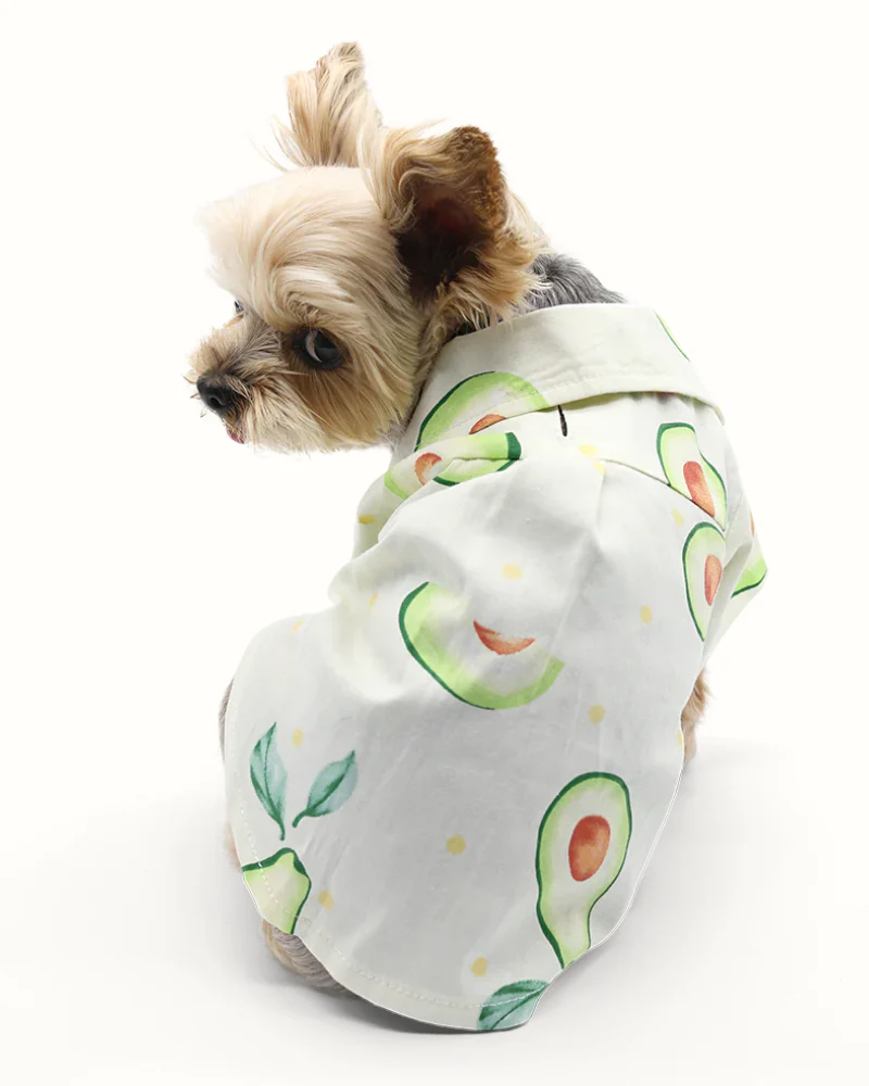 Avocado Button Dog Shirt for Dogs - Image 4