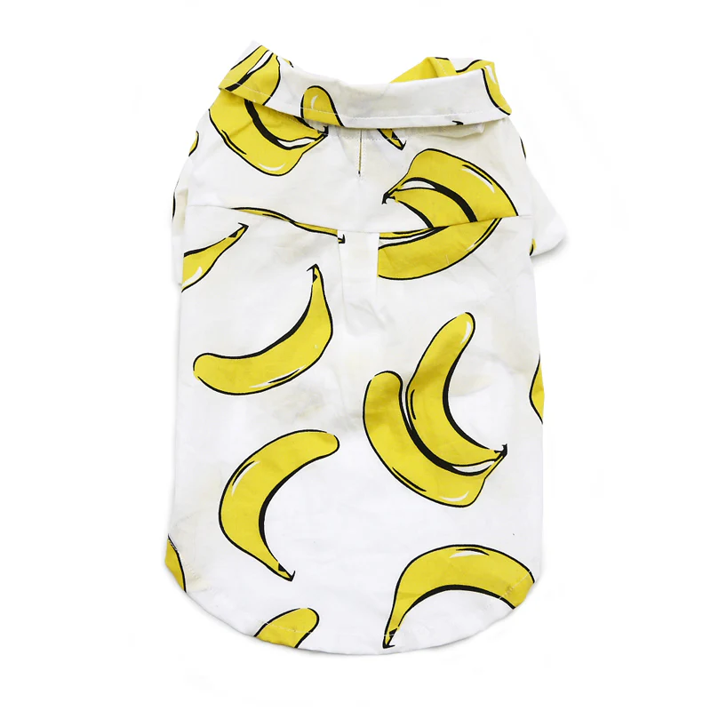 Banana Button Down Dog Shirt (FINAL SALE) - Image 2