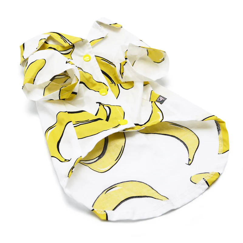 Banana Button Down Dog Shirt (FINAL SALE) - Image 4