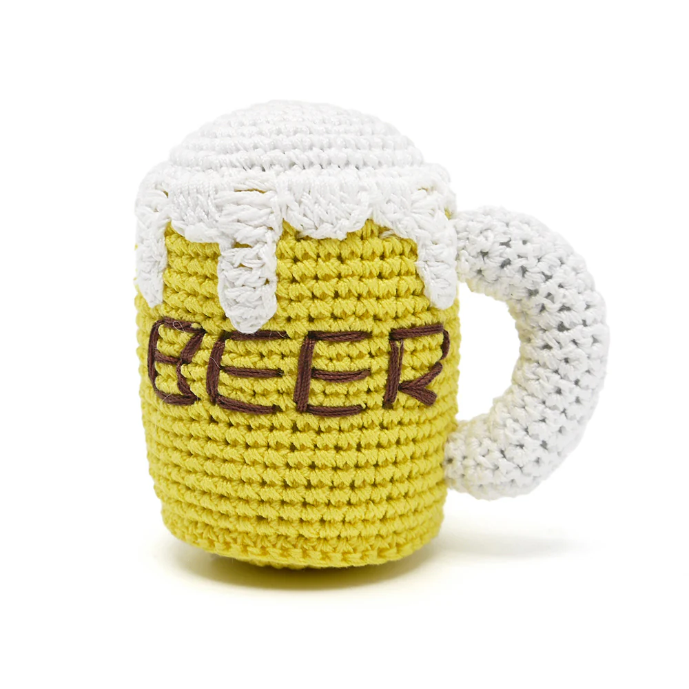 DOGO | Beer Mug Squeaky Toy