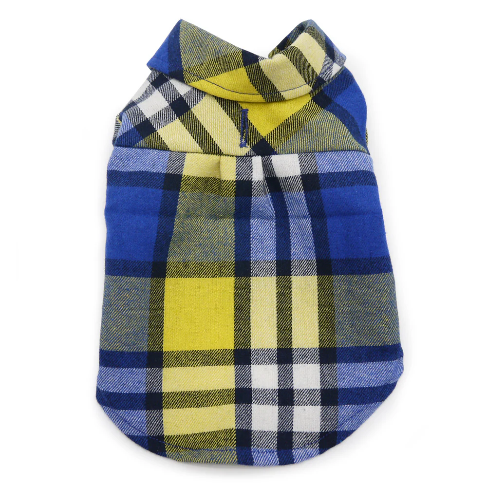 DOGO | Blue Flannel Button Down Shirt - Image 2