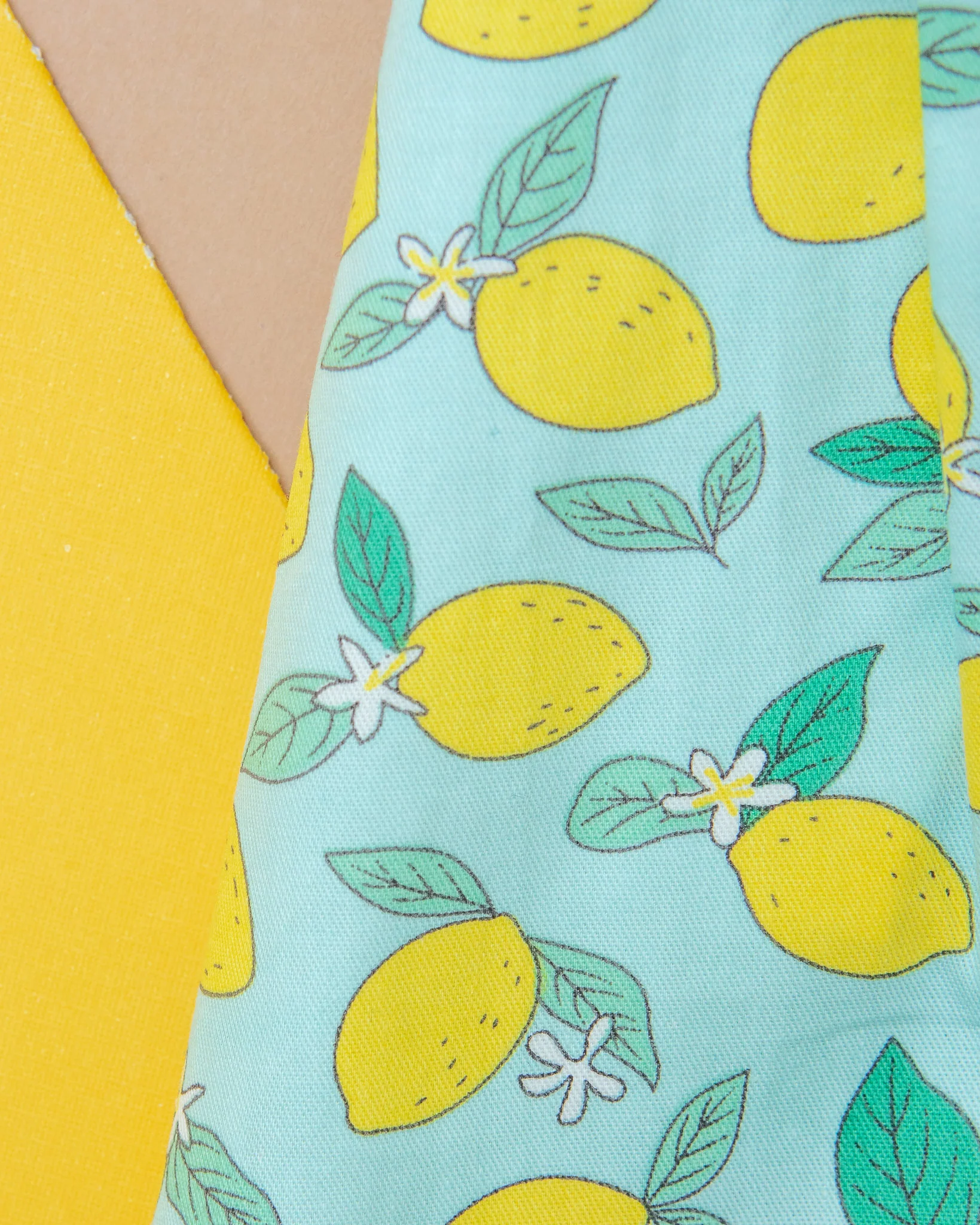 Blue Lemon Button Down Shirt for Dogs << FINAL SALE >> - Image 3