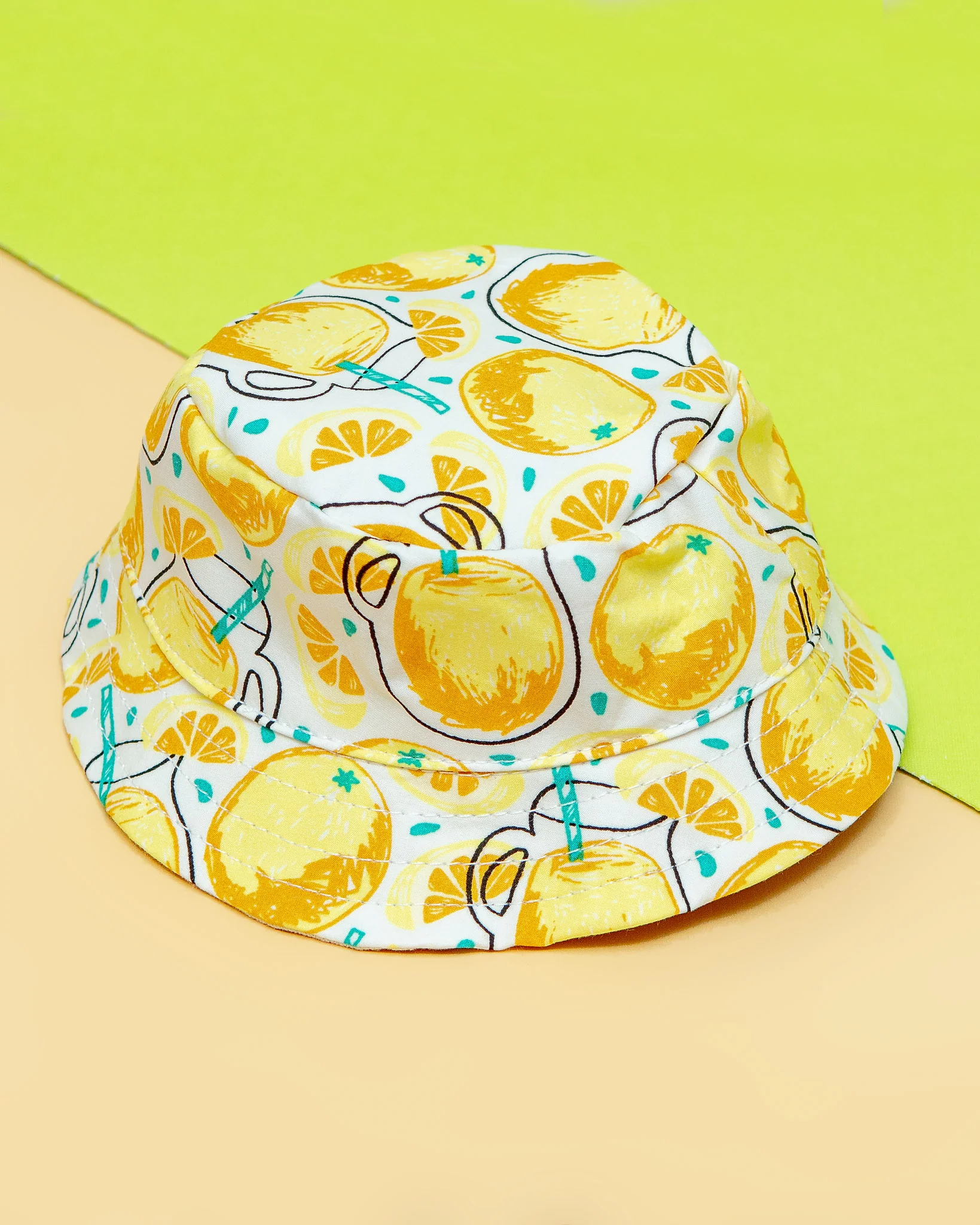 Lemonade Bucket Hat for Dogs << FINAL SALE >> - Image 2