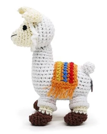 Mama Llama Organic Knit Dog Toy - Image 2