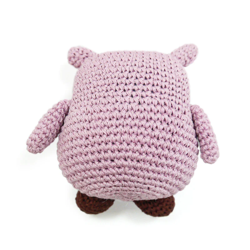 Owl Knit Squeaky Dog Toy - Image 2