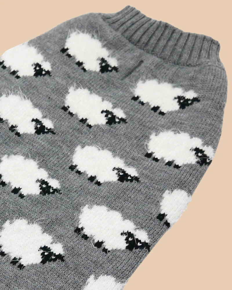 Sweet Sheep Dog Sweater<br>((FINAL SALE)) - Image 2