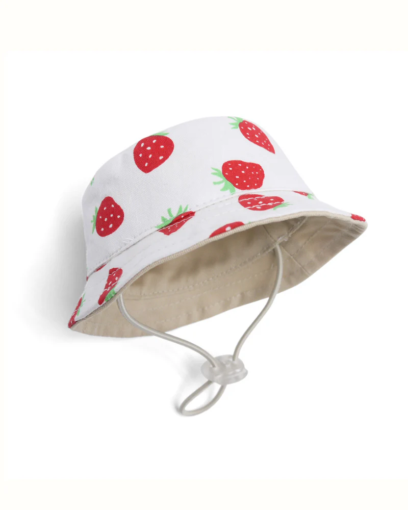 Strawberry Bucket Hat for Dogs - Image 3