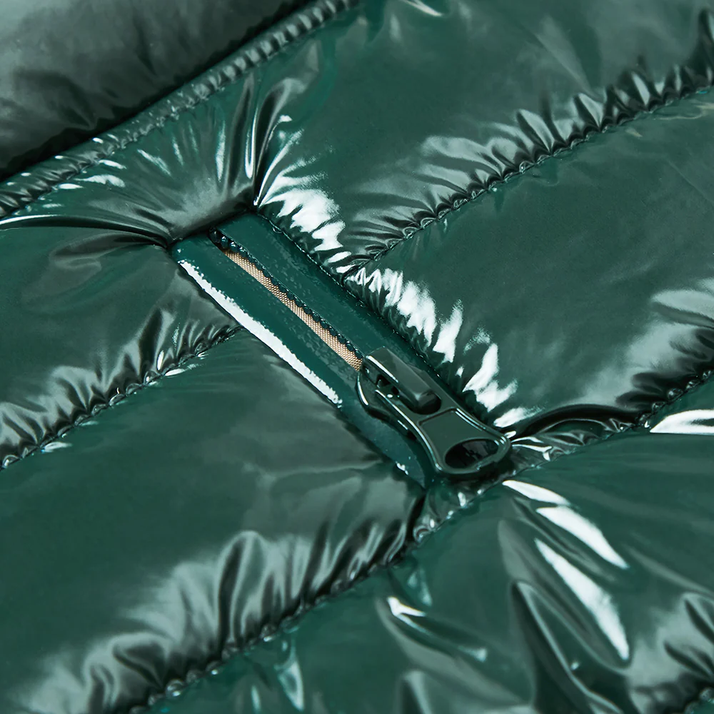 All Weather Quilted Puffer Jacket in Hunter Green (FINAL SALE) - Image 6