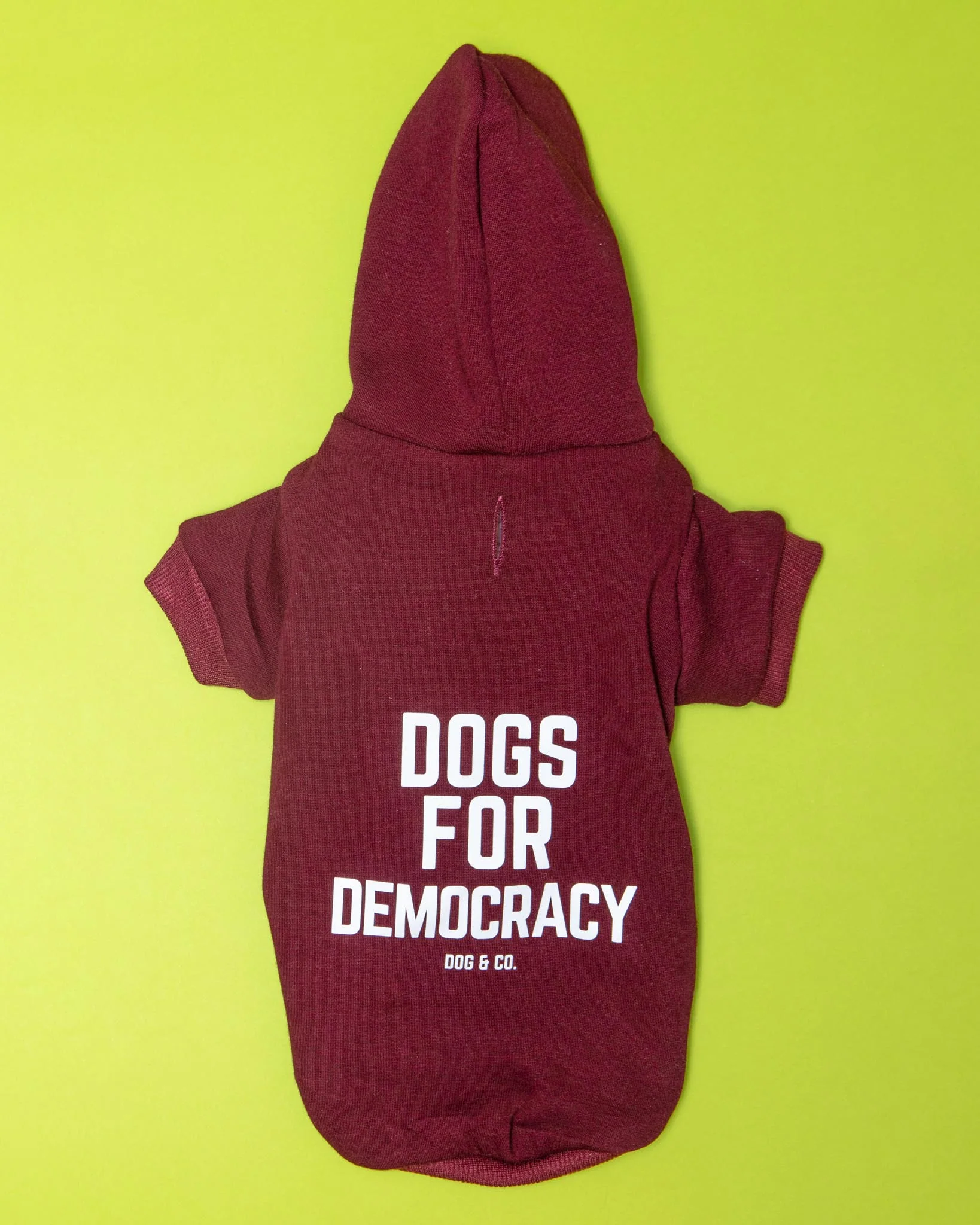 *Dogs for Democracy* Graphic Dog Hoodie (Proceeds Benefit the ACLU) - Image 2
