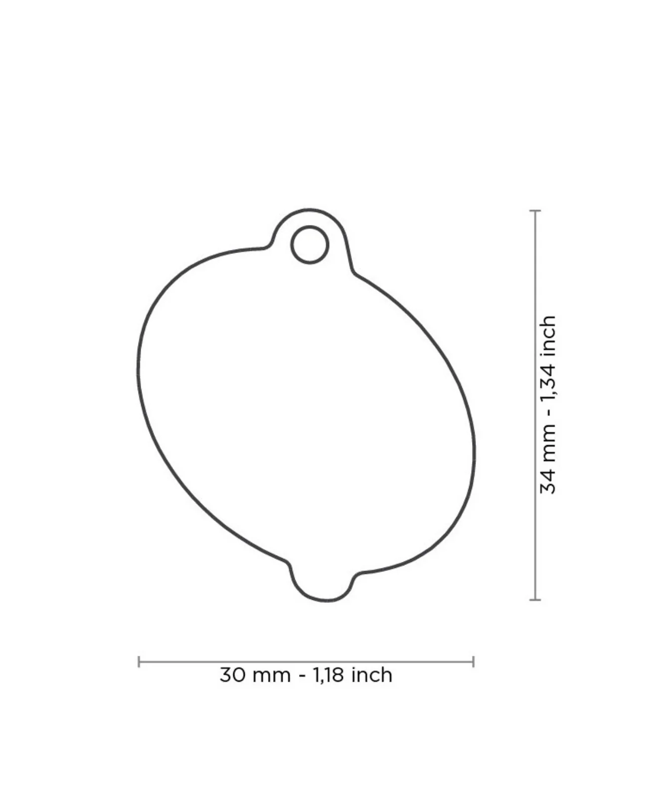 Dogs Love Donuts Custom Pet ID Tag - Image 3