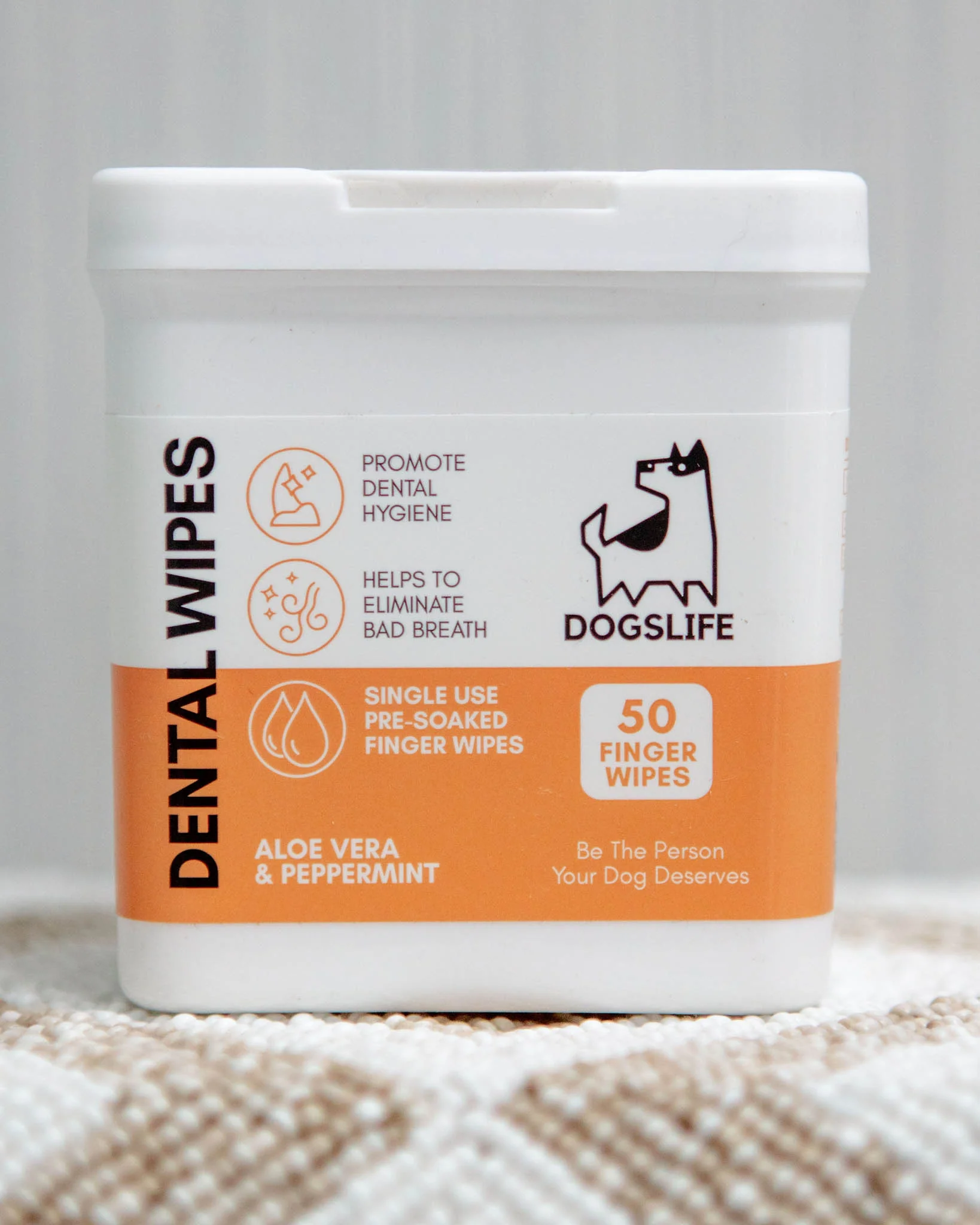 Dog Dental Cleaning Finger Wipes