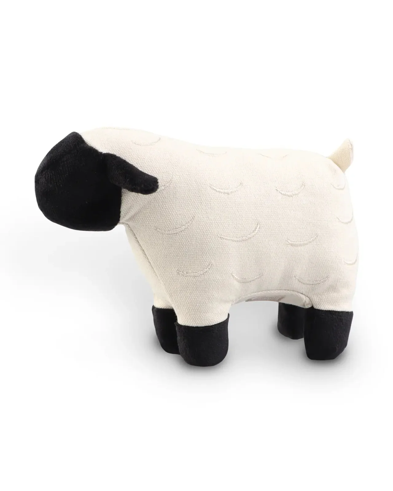 Dolly the Sheep Squeaky Plush Dog Toy - Image 3
