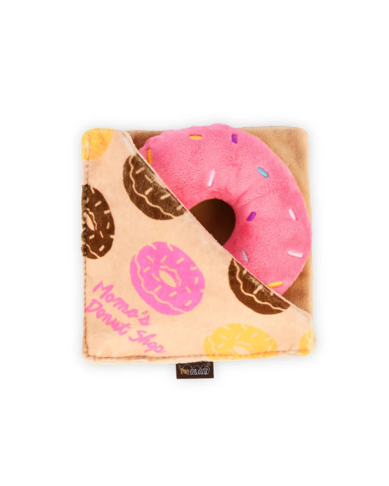 Doughboy Donut Squeaky Plush Dog Toy - Image 6